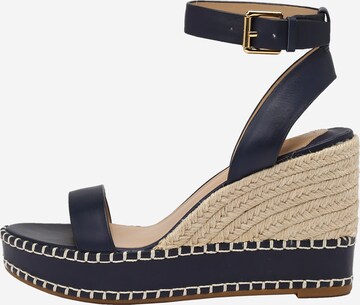 Sandalo con cinturino 'Hilarie' di Lauren Ralph Lauren in blu