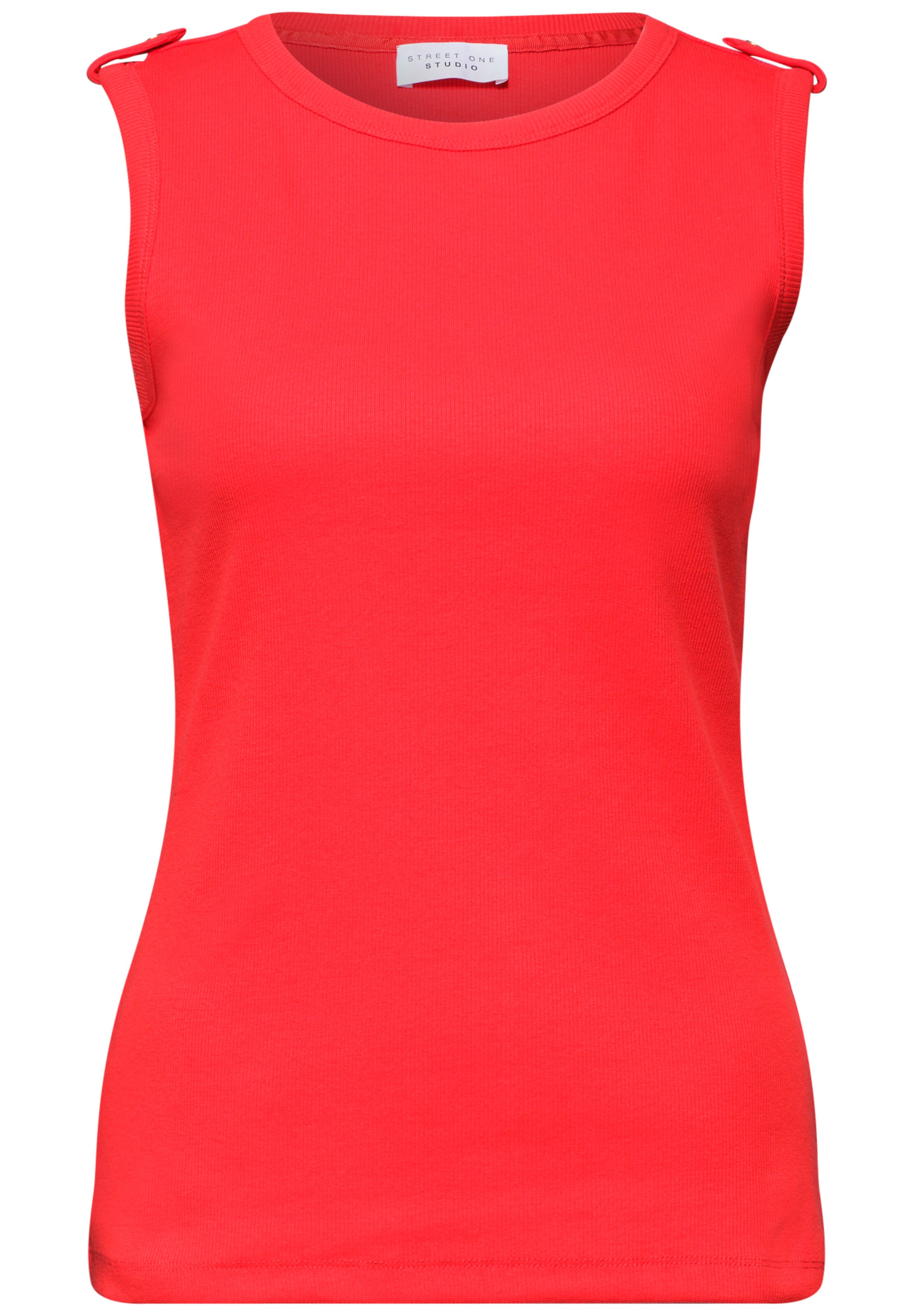 Street One Studio Top in Red: front