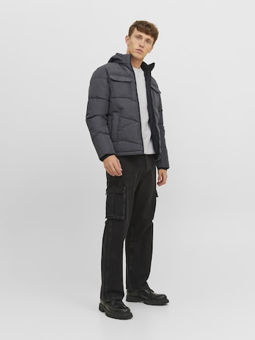 JACK & JONES Winterjas 'Mason' in Grijs