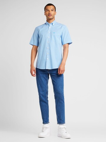 FYNCH-HATTON Regular Fit Hemd 'Classic Vichy' in Blau