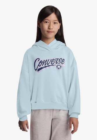 Sweat-shirt CONVERSE en bleu : devant