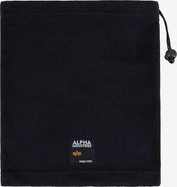 ALPHA INDUSTRIES Mössa i svart: framsida