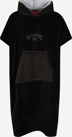 Peignoir court BILLABONG en noir : devant