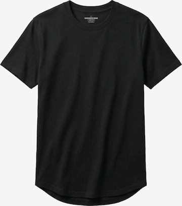 T-Shirt 'BASIC RUNDER SAUM T25' UNORGANIZED BRAND en noir : devant