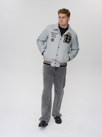 Dxnmxrk Collegejacke 'DXGeert' in Grau