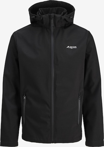 aprelPrijelazna jakna - crna boja: prednji dio
