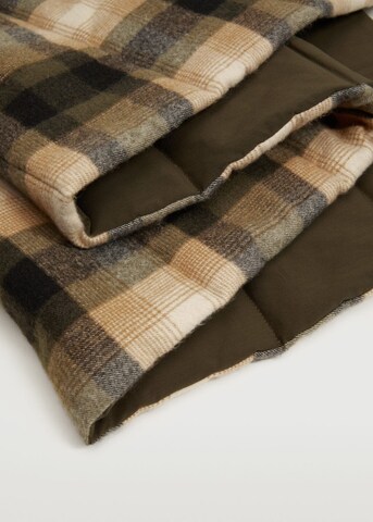 MANGO Scarf 'Padded' in Brown