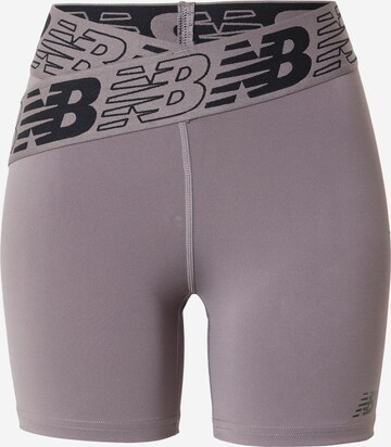 new balance - Pantalón deportivo en gris: frente