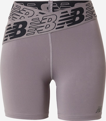 new balance Спортен панталон в сиво: отпред