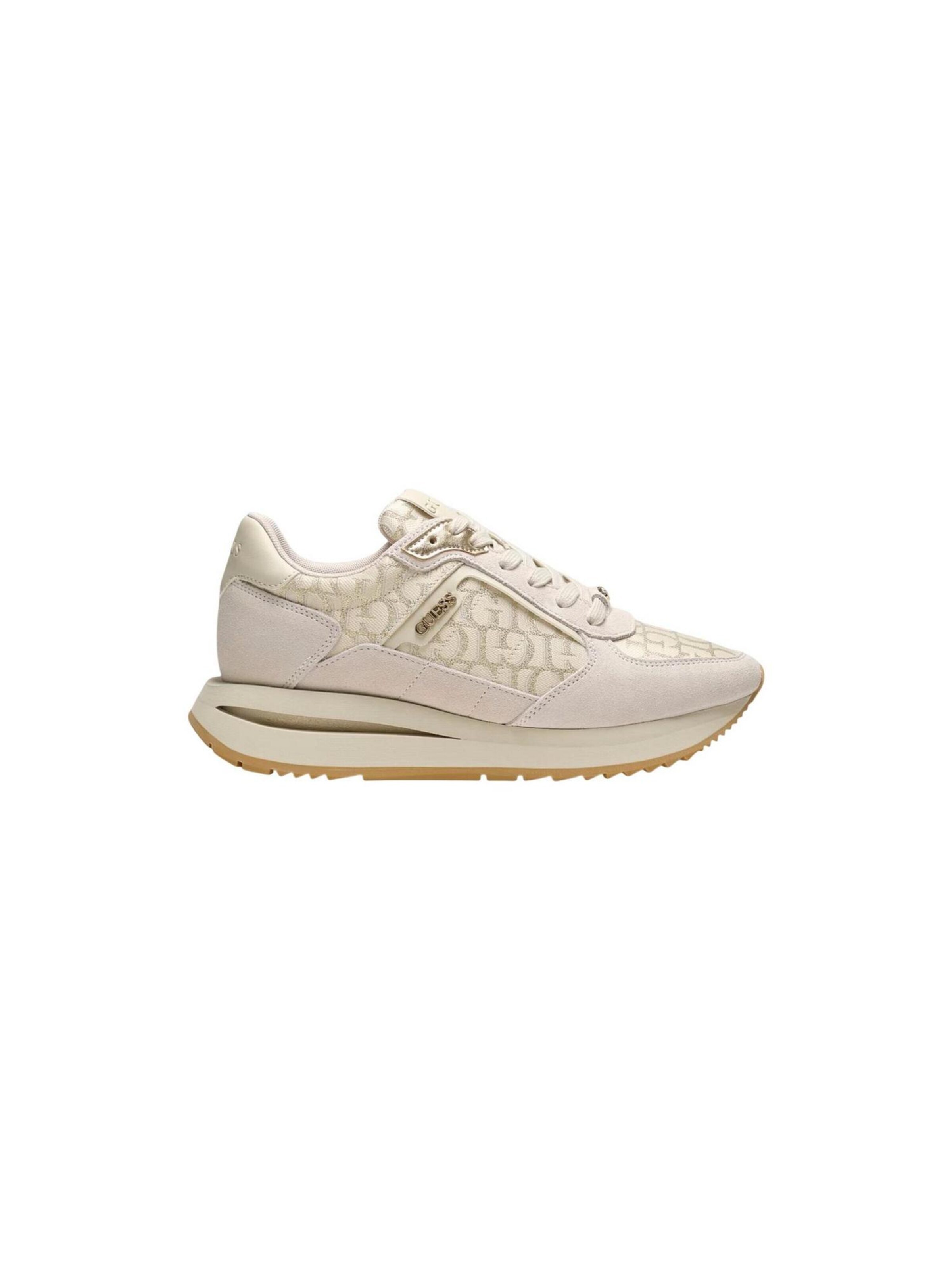 Baskets basses 'ENERGY5 FLTEG5 LEA12' GUESS en beige : devant
