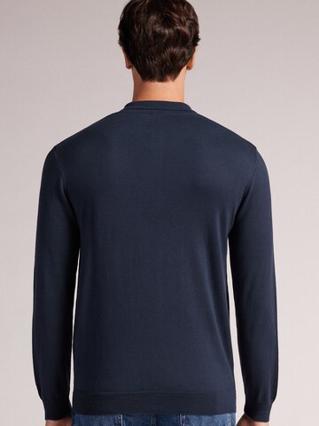 IUMAN Intimissimi Uomo Pullover in Blau
