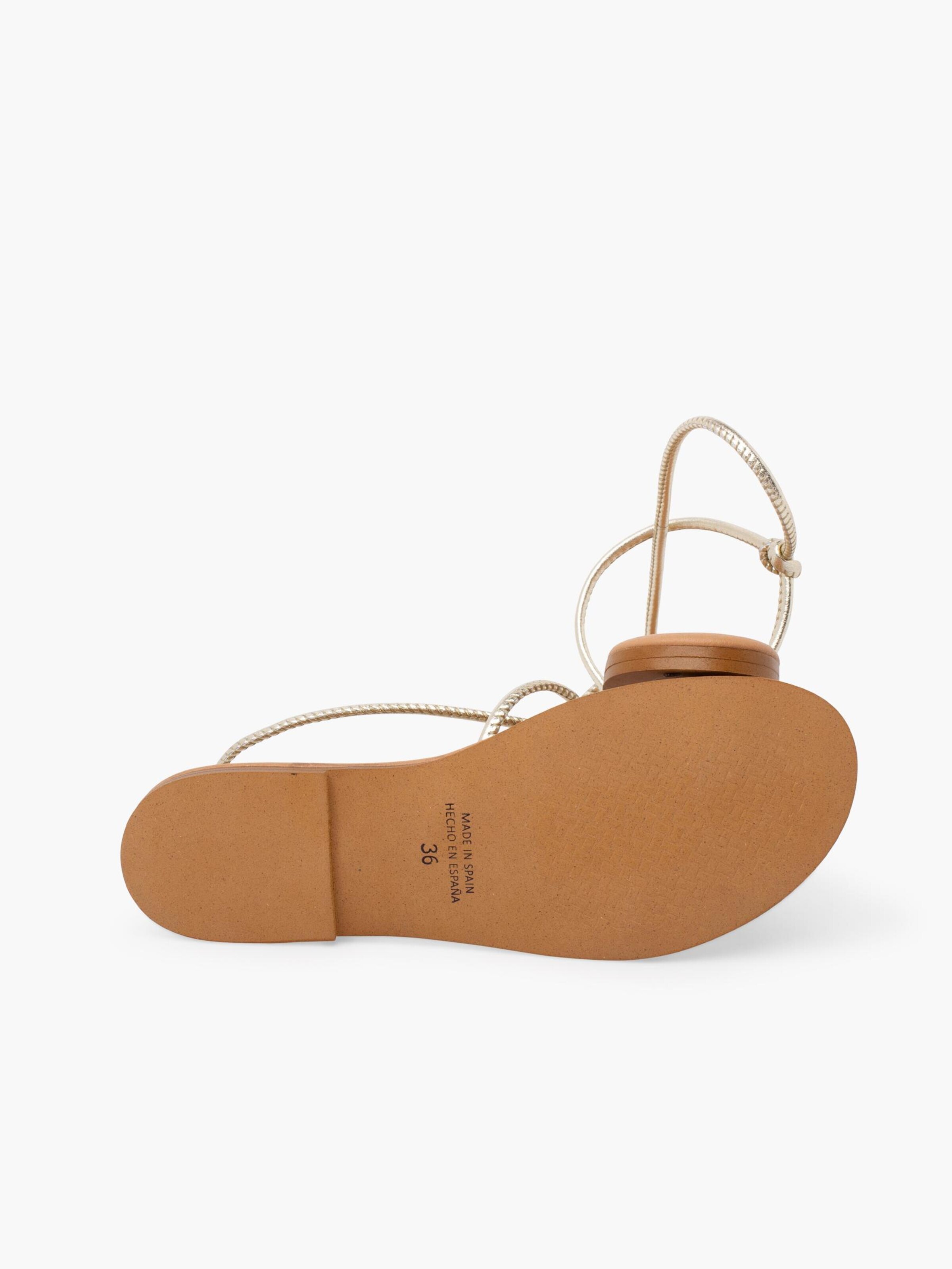 Pisamonas Sandalen in Beige