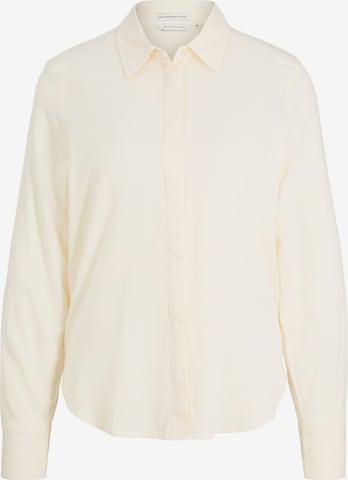 TOM TAILOR Bluse in Beige: predná strana