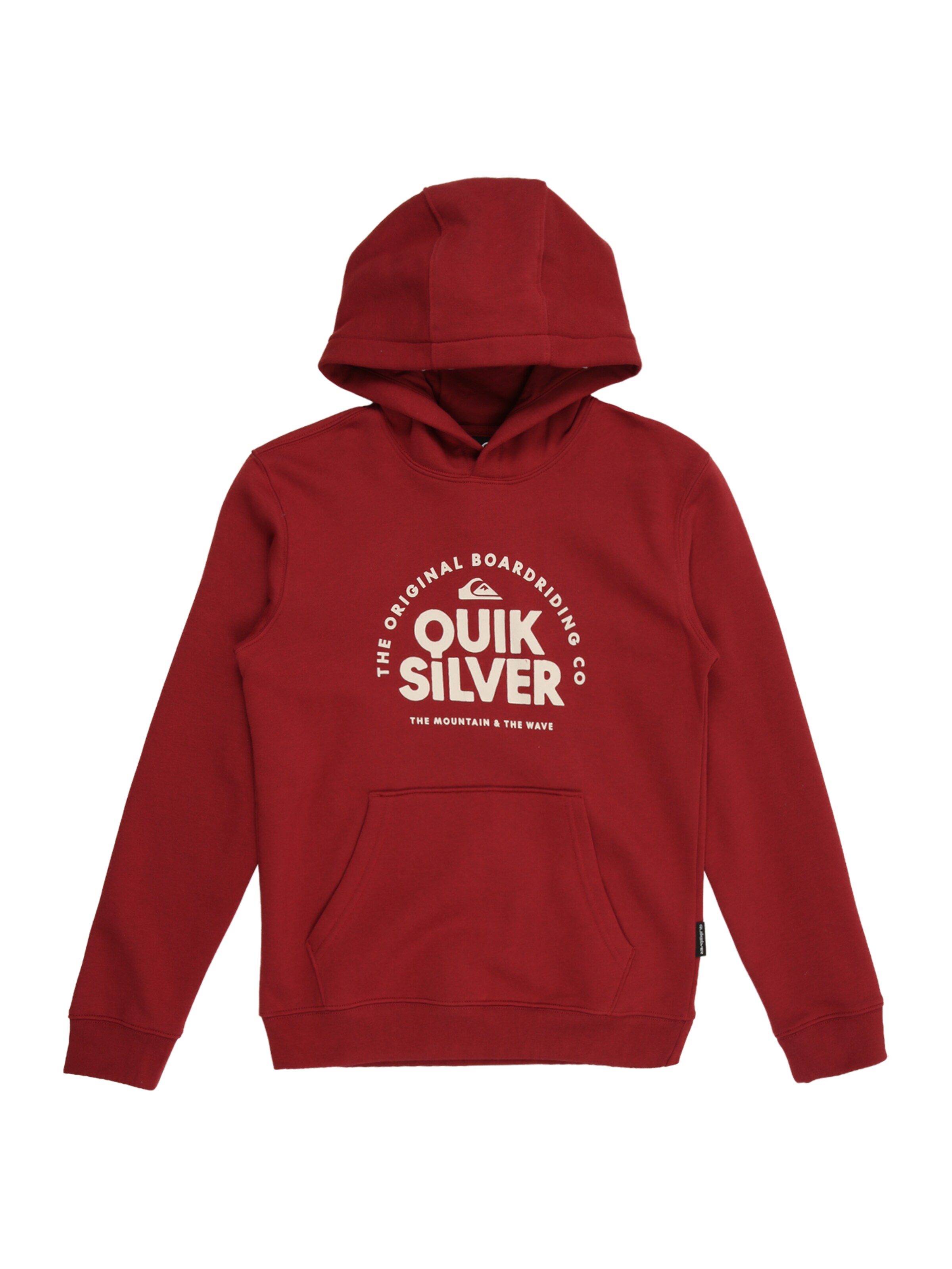 QUIKSILVER Свитшот 'Fundamental Ride' в Красный: спереди
