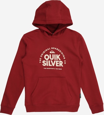 QUIKSILVER Свитшот 'Fundamental Ride' в Красный: спереди