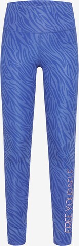 Skinny Leggings 'Free Yourself' di Soccx in blu: frontale