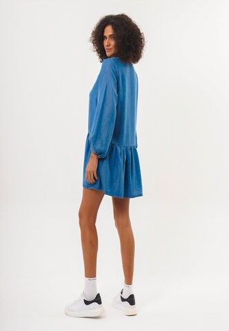 FRESHLIONS Shirt dress 'Bonnie' in Blue