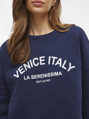 VILA Sweatshirt in Blue