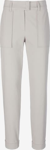 Regular Pantalon chino Basler en gris : devant