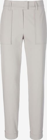 Basler Chino Pants in Grey: front