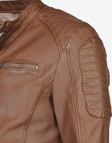 MUSTANG Lederjacke ' 31021311 ' in Braun