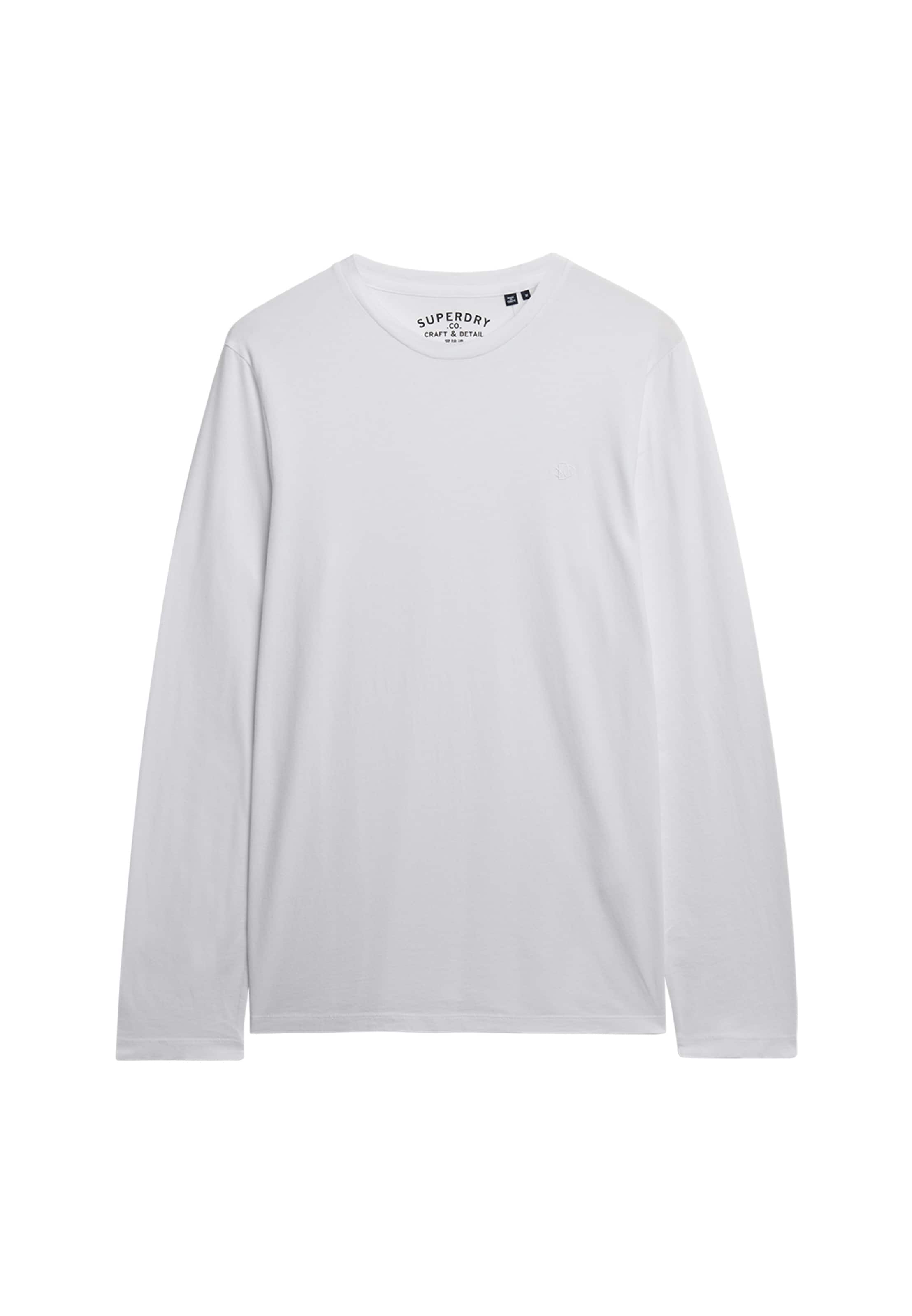 Superdry & Co Shirt 'Essential' in Wit: voorkant