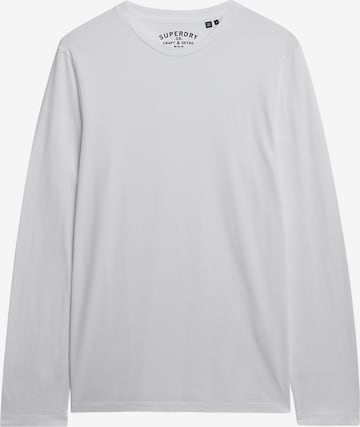 T-Shirt 'Essential' Superdry en blanc : devant