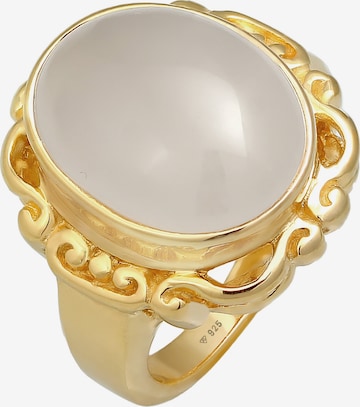 ELLI PREMIUM Ring Ornament, Vintage in Gold: predná strana
