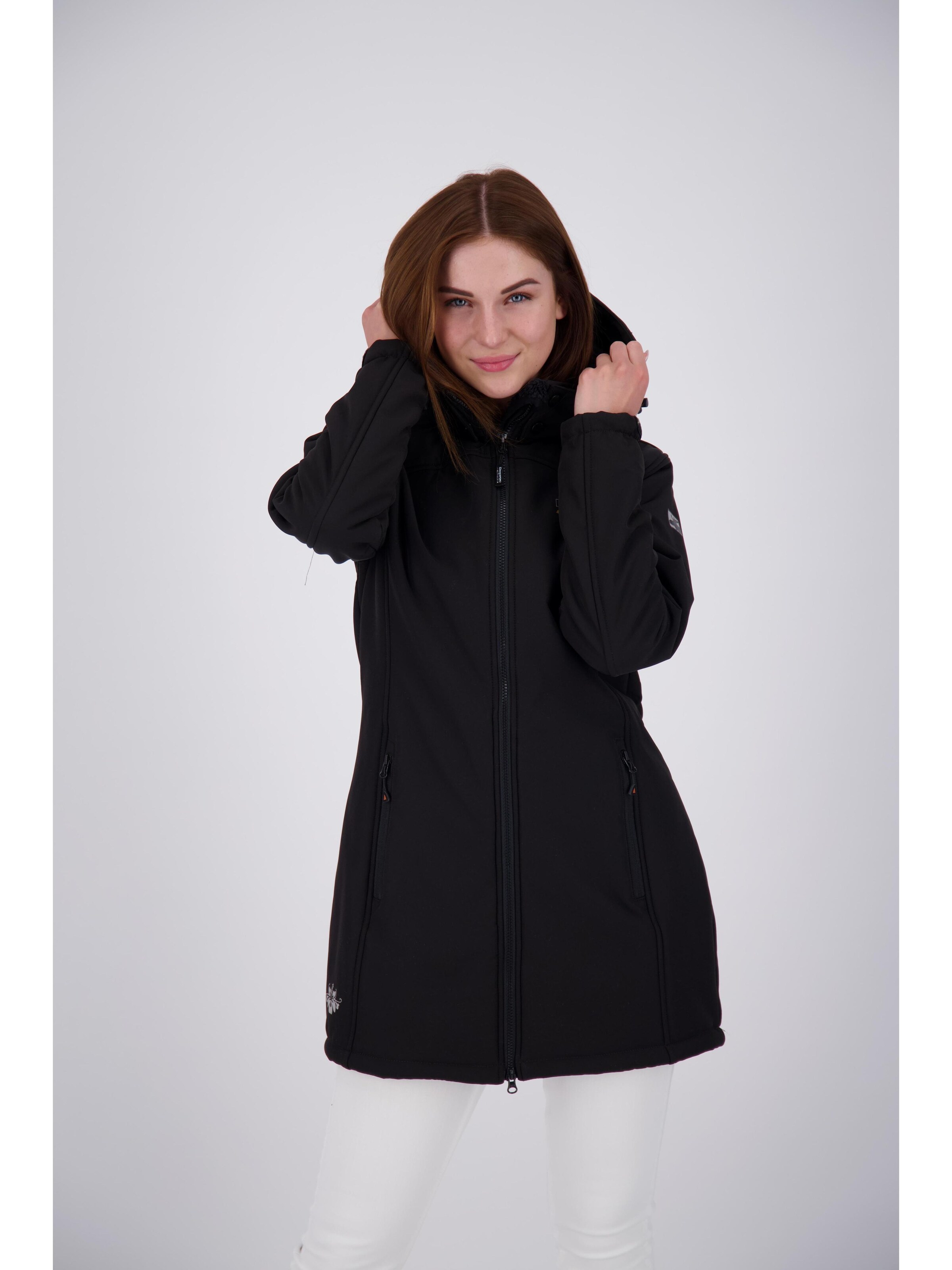 deproc Übergangsjacke 'KEELE PEAK II WOMEN'‌‌‌‌‌‌ in Schwarz