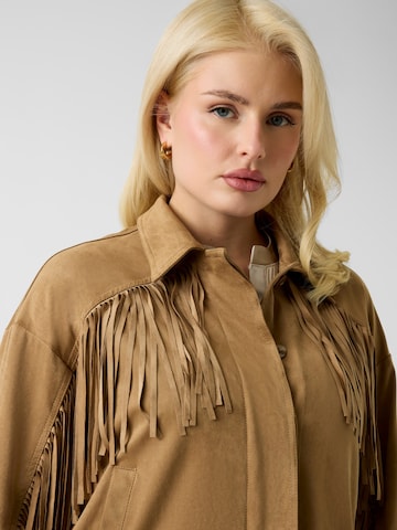 GUESS Between-Season Jacket 'Ibby' in Beige