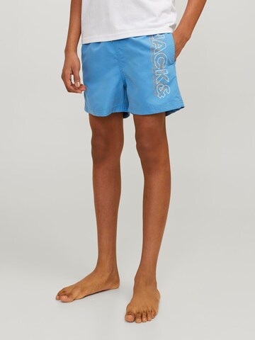 Jack & Jones Junior Badeshorts 'JPSTFiji' in Blau