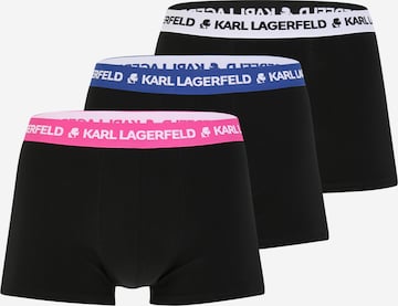 Boxers Karl Lagerfeld en noir : devant