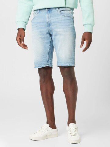 GARCIA Regular Shorts 'Russo' in Blau: predná strana