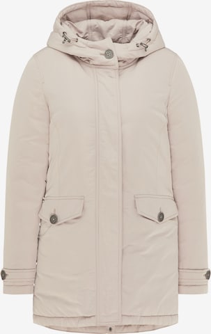 Usha Winter Jacket in Beige: front