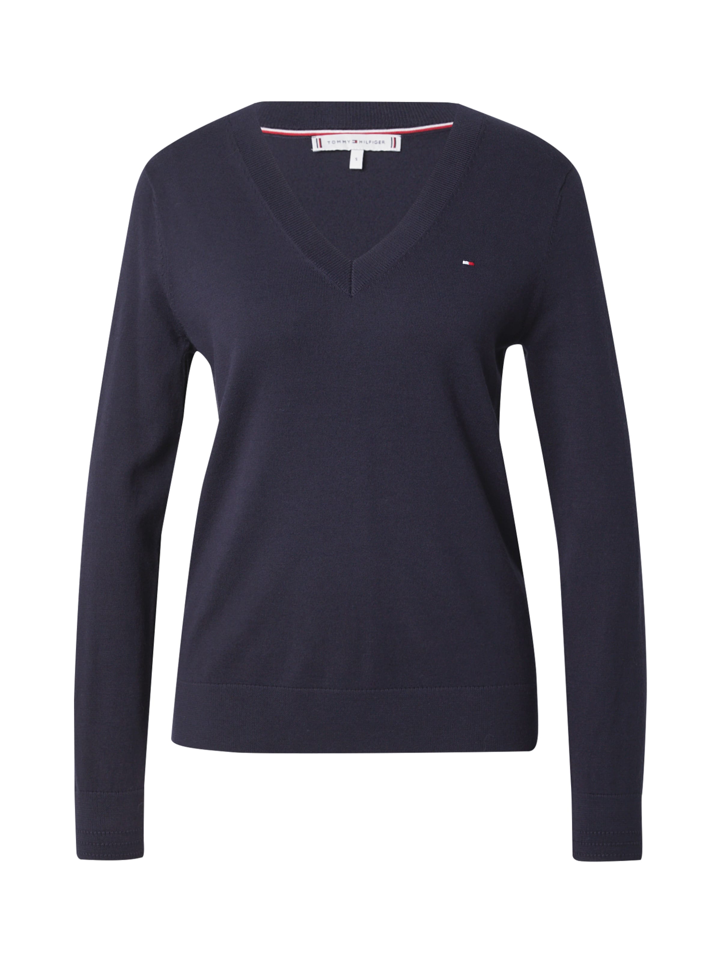 TOMMY HILFIGER Sweter w kolorze niebieski: przód