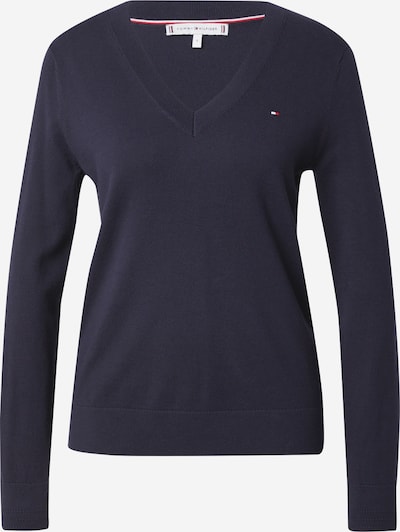 Pulover TOMMY HILFIGER pe bleumarin / roșu / alb, Vizualizare produs
