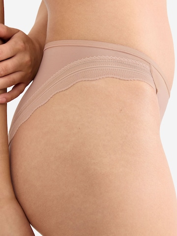 SLOGGI Slip ' Blue GO Blush ' in Beige