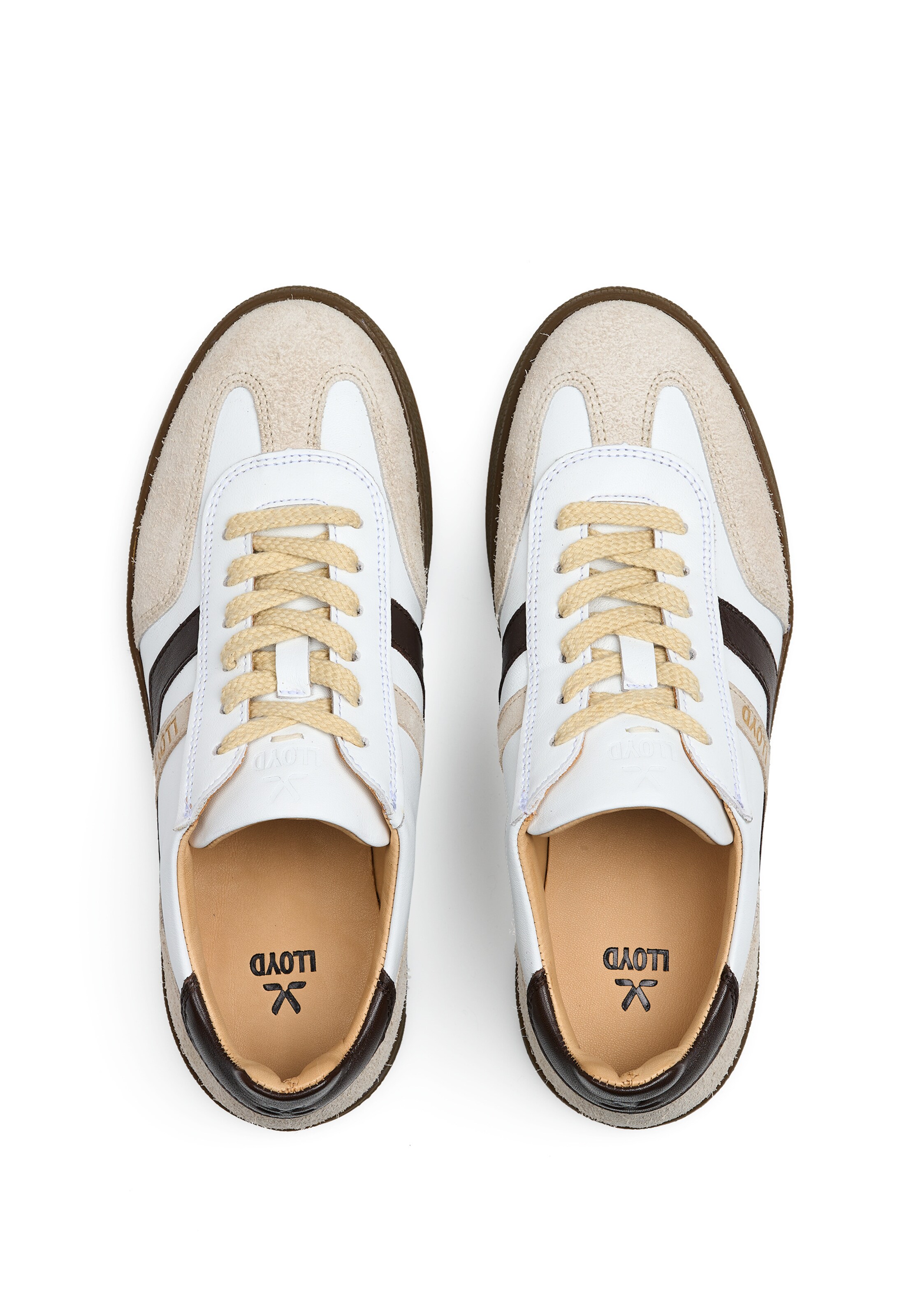 LLOYD Platform trainers in White