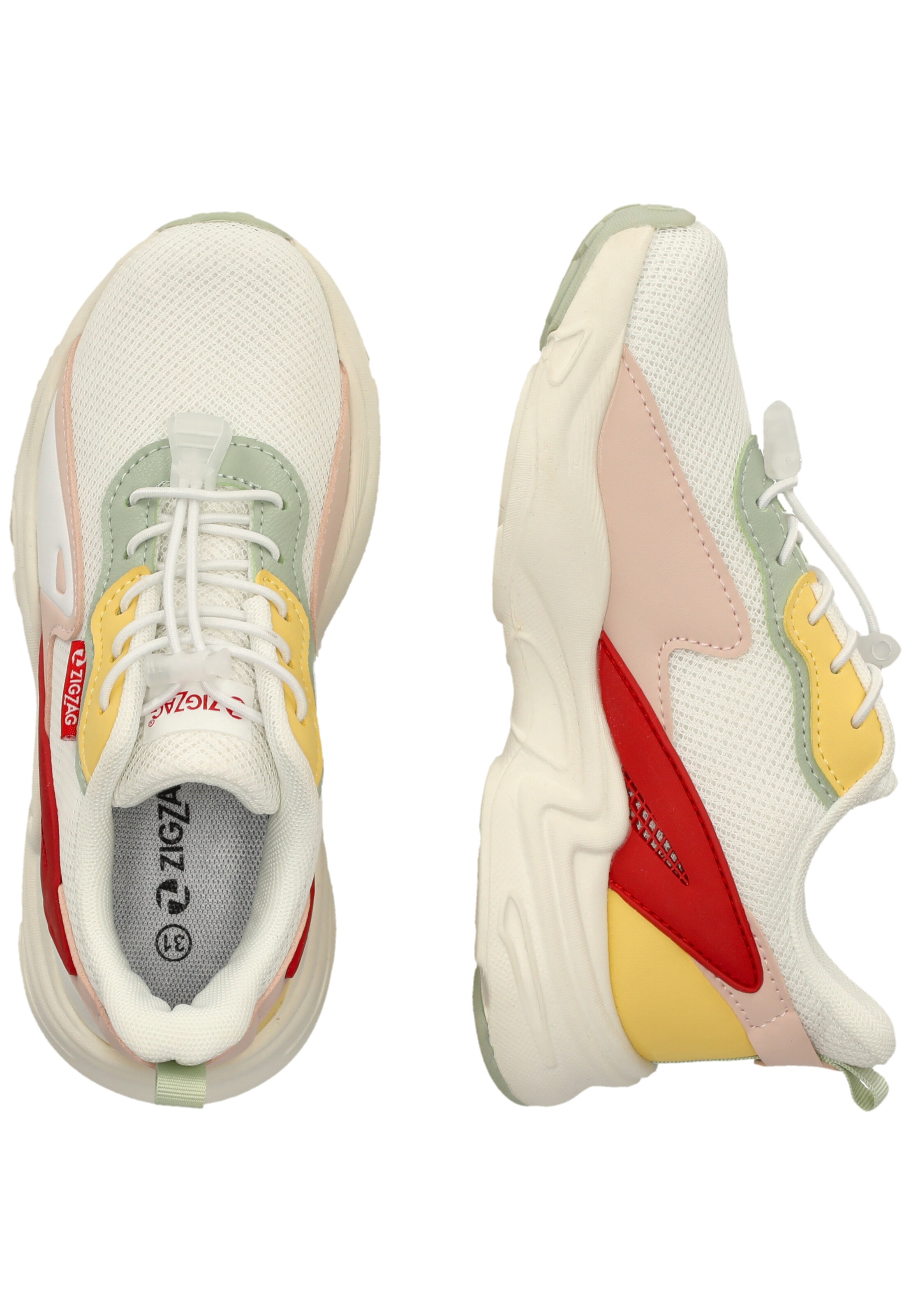 ZigZag Trainers 'Bavar' in White