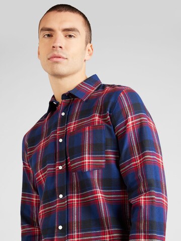 Coupe regular Chemise AÉROPOSTALE en bleu