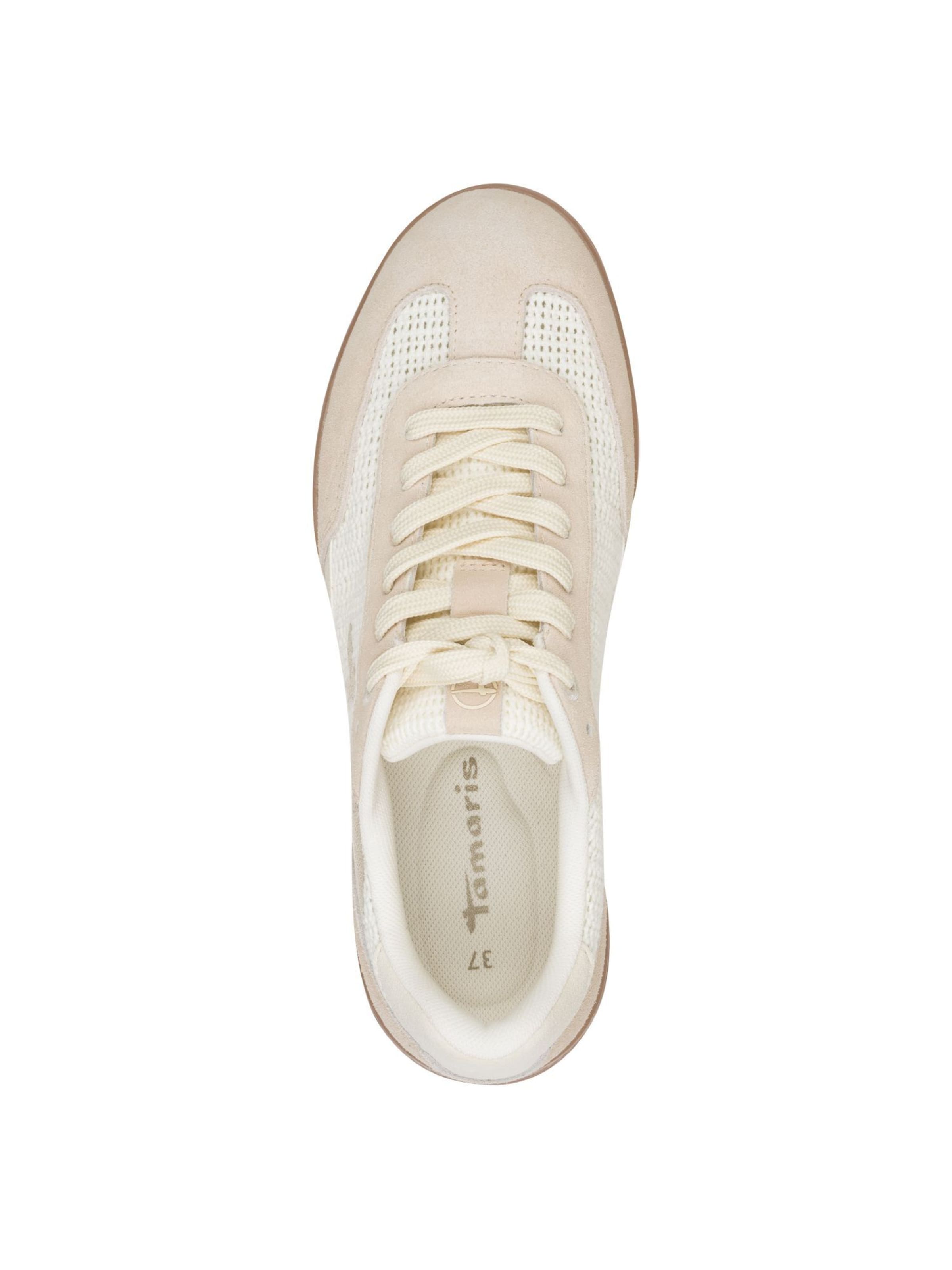 Tamaris Sneakers laag in Beige
