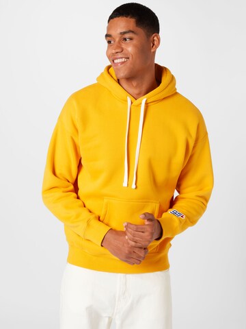 Sweat-shirt 'UMMERIB' DIESEL en jaune : devant