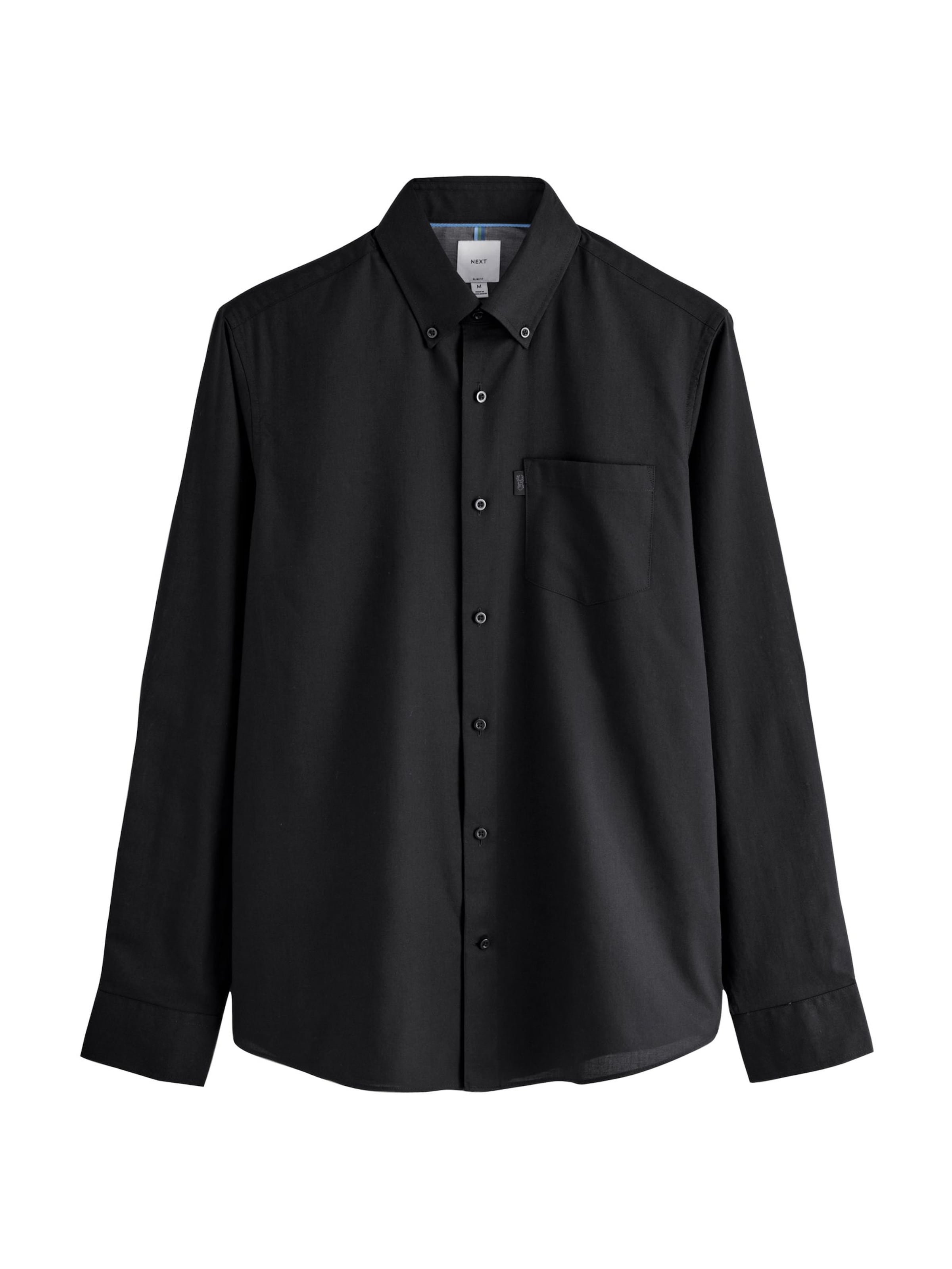 Regular fit Cămașă de la Next pe negru: față