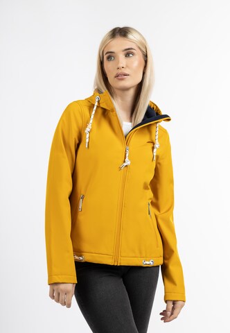 Schmuddelwedda Weatherproof jacket 'Chancery' in Yellow: front