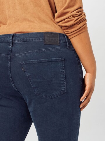 Levi's® Plus Skinny Jeans 'Plus Mile High SS' i blå