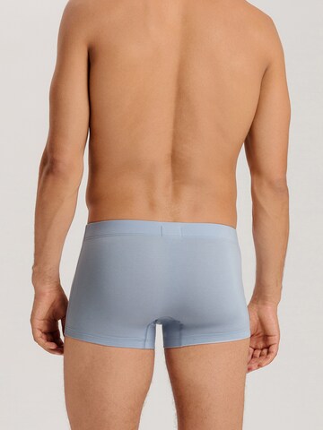 Hanro Boxer shorts ' Cotton Essentials ' in Blue