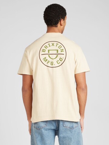 Brixton - Camiseta 'CREST' en beige: frente
