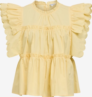 OBJECT Blouse 'OBJHOPE' in Geel: voorkant