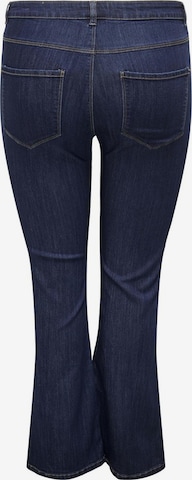 ONLY Carmakoma Flared Jeans i blå