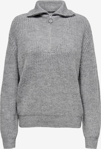 Pull-over 'ONLBaker' ONLY en gris : devant